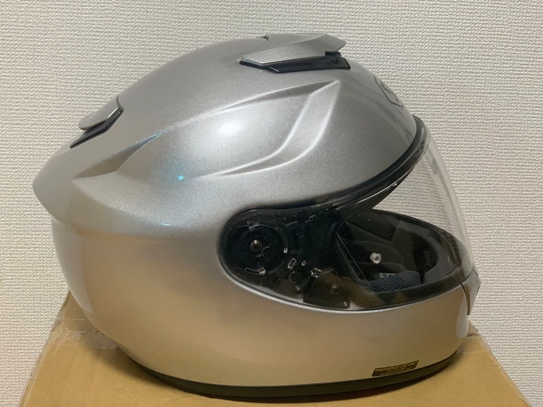SHOEI GT-Air シルバー Lサイズ 収納袋付属 バイク用品