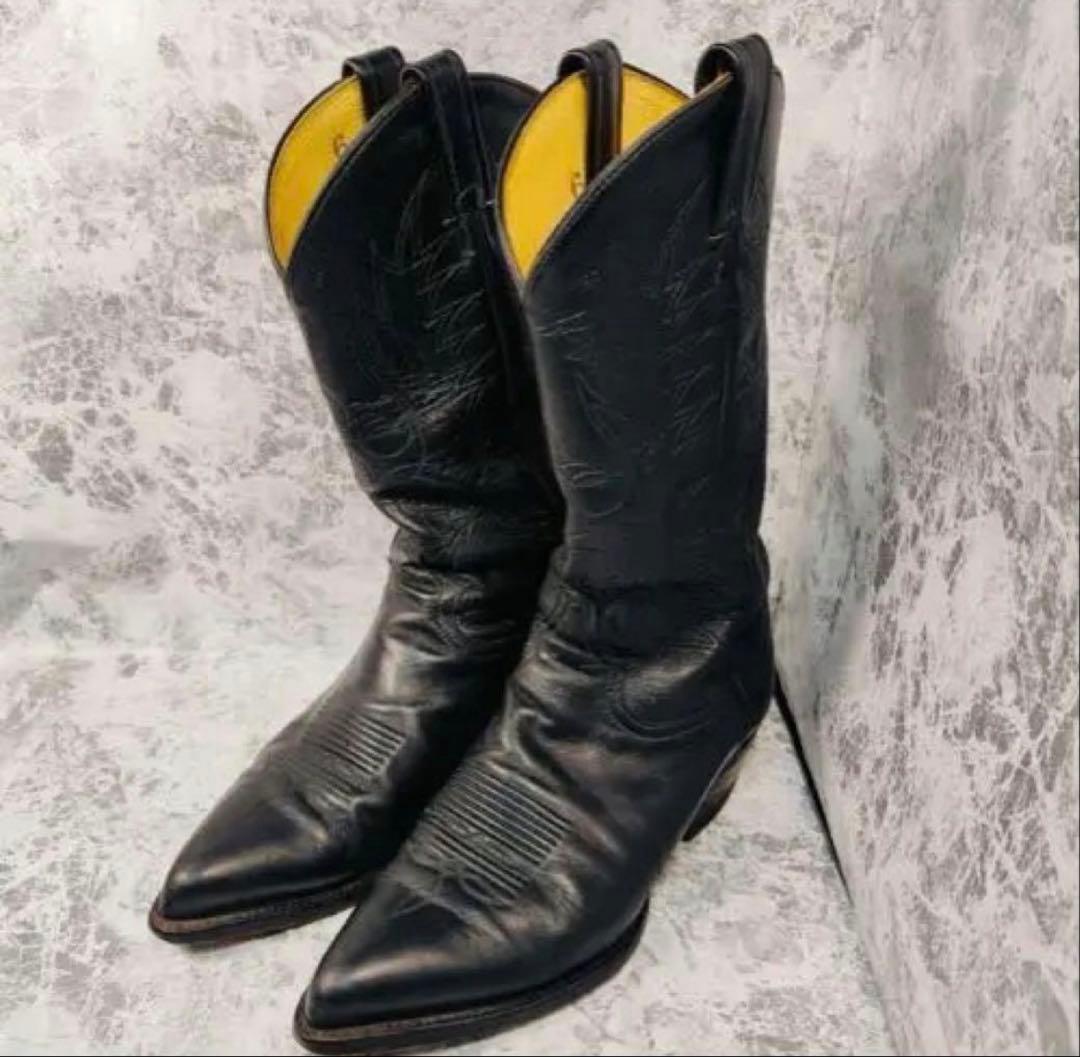 Tony Lama（8D）ウエスタンブーツ　6711 黒