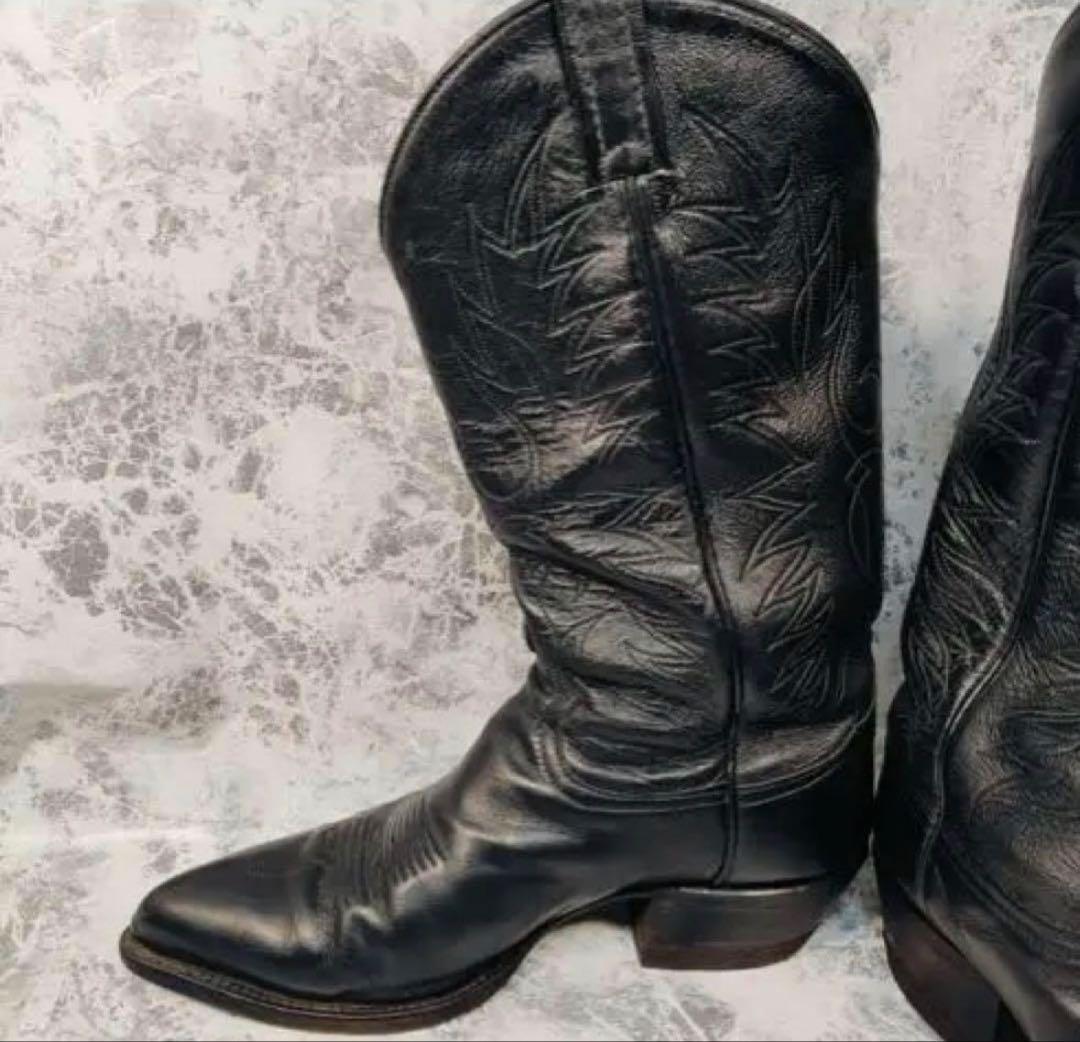 Tony Lama（8D）ウエスタンブーツ　6711 黒