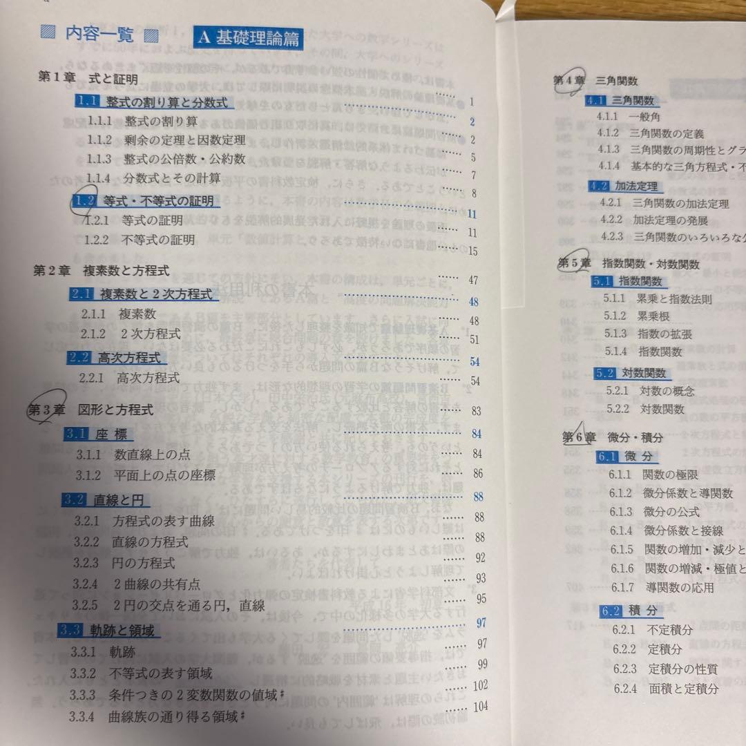 大学への数学　4冊セット