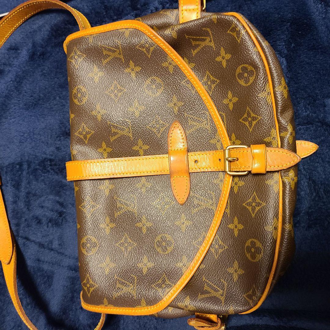 美品 LOUIS VUITTON モノグラム ソミュール30 ショルダーバッグ
