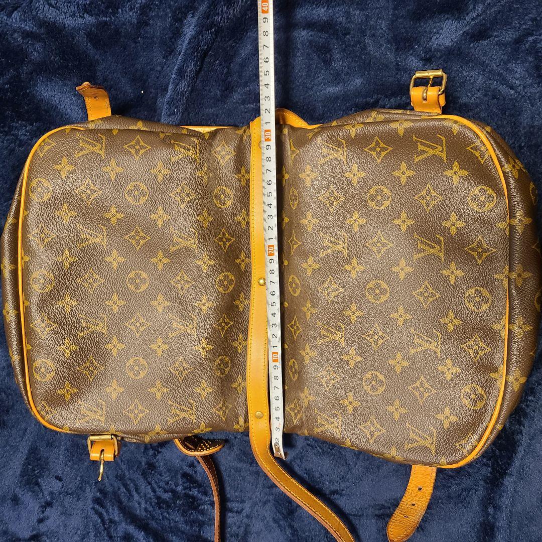 美品 LOUIS VUITTON モノグラム ソミュール30 ショルダーバッグ