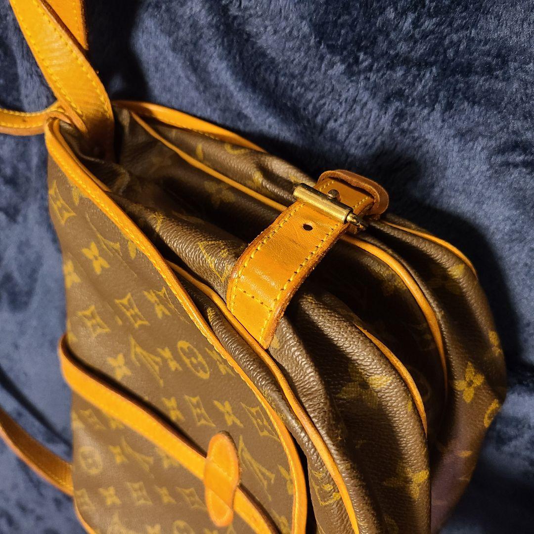 美品 LOUIS VUITTON モノグラム ソミュール30 ショルダーバッグ