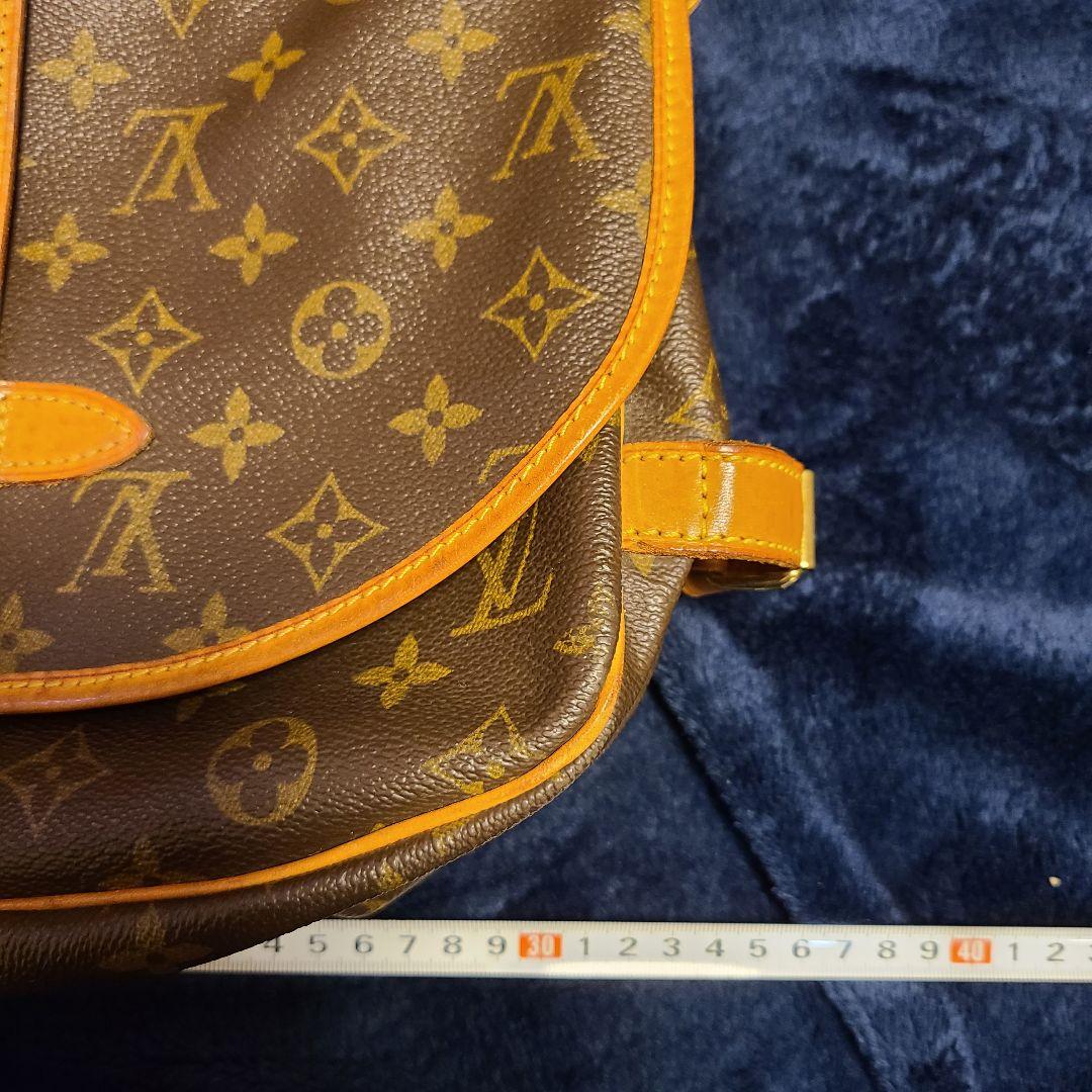 美品 LOUIS VUITTON モノグラム ソミュール30 ショルダーバッグ