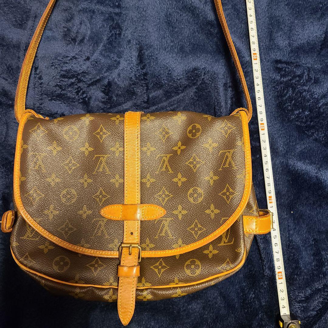美品 LOUIS VUITTON モノグラム ソミュール30 ショルダーバッグ
