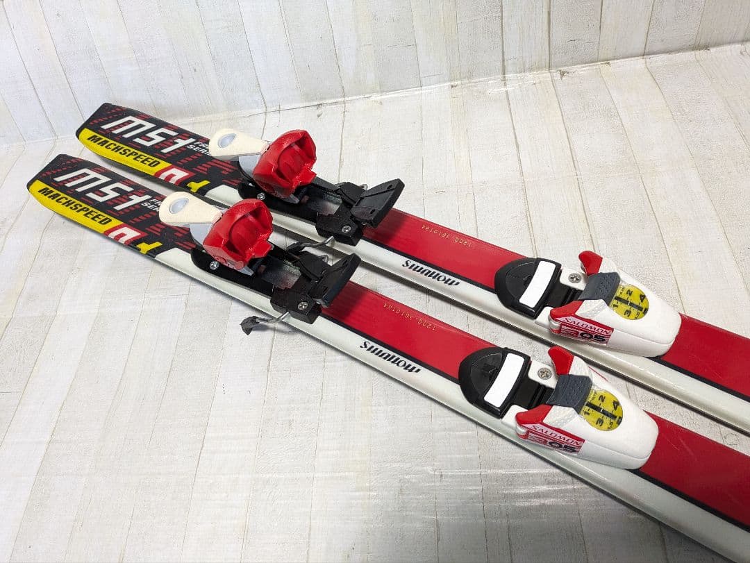 Swallow　スキー板✕SALOMON　ビンディング✕ストックセット