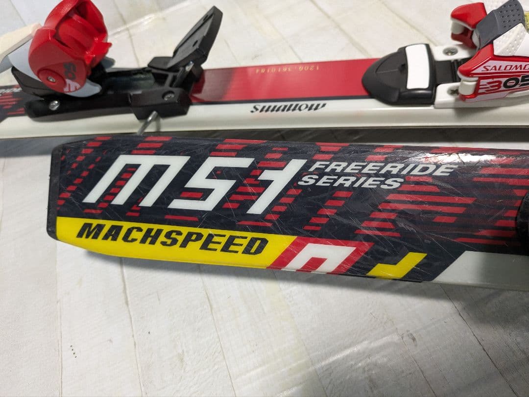 Swallow　スキー板✕SALOMON　ビンディング✕ストックセット