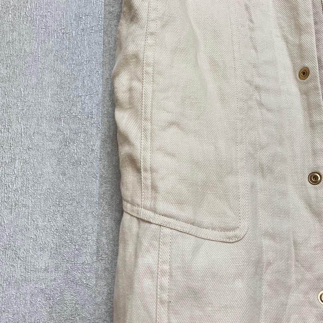 美品　フォトコピュー ジャンパースカート CLAUDE リネン　サロペット