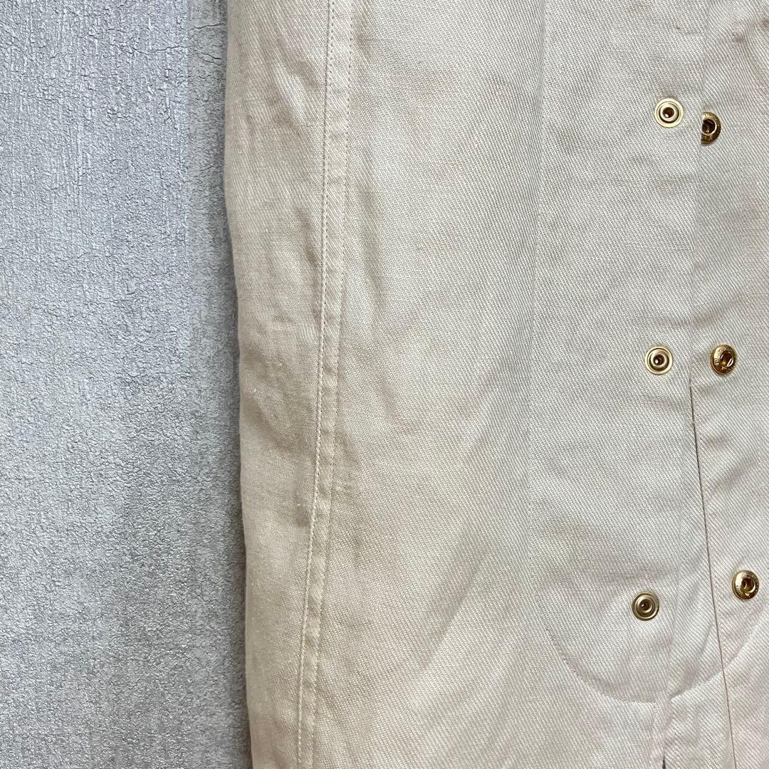 美品　フォトコピュー ジャンパースカート CLAUDE リネン　サロペット