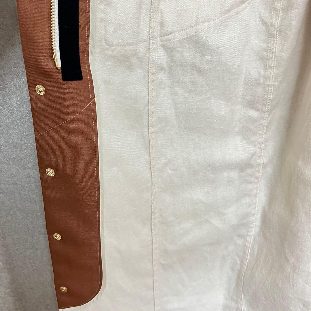 美品　フォトコピュー ジャンパースカート CLAUDE リネン　サロペット