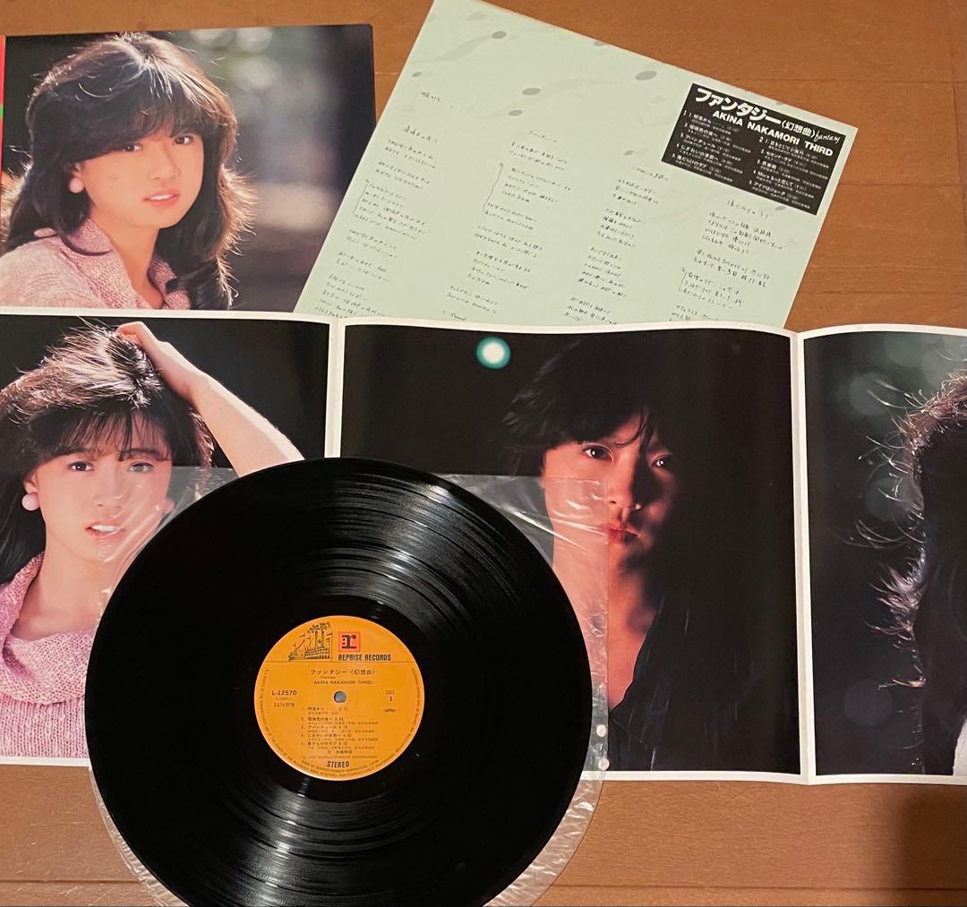 希少レコード多数　中森明菜　LPレコードセット　11枚