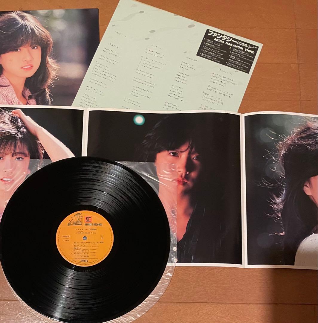 希少レコード多数　中森明菜　LPレコードセット　11枚