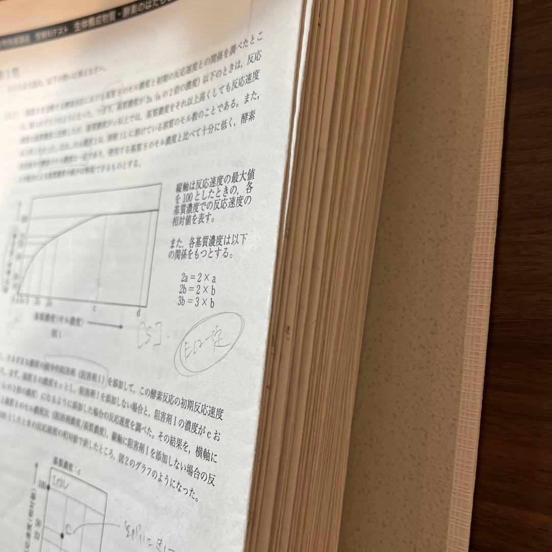鉄緑会 生物 受験科テスト セット