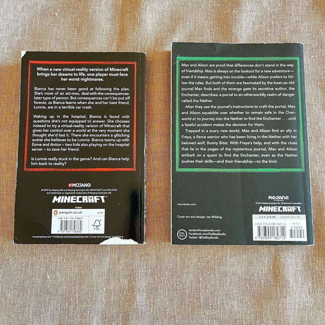 セール【英語版】Minecraft マインクラフト 洋書 ペーパーブック 10冊