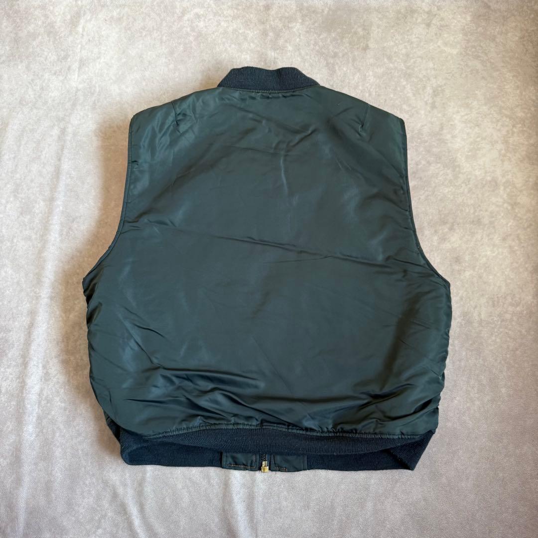 70s アルファ フライトジャケット MA-1 ベスト リバーシブル