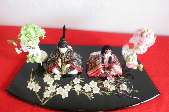 特価　吉徳大光仕入れ　柿沼東光　木目込み　親王飾り