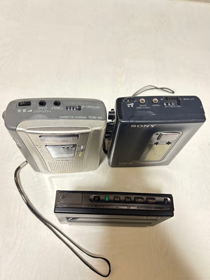 Sony カセットプレーヤー　　3点セット