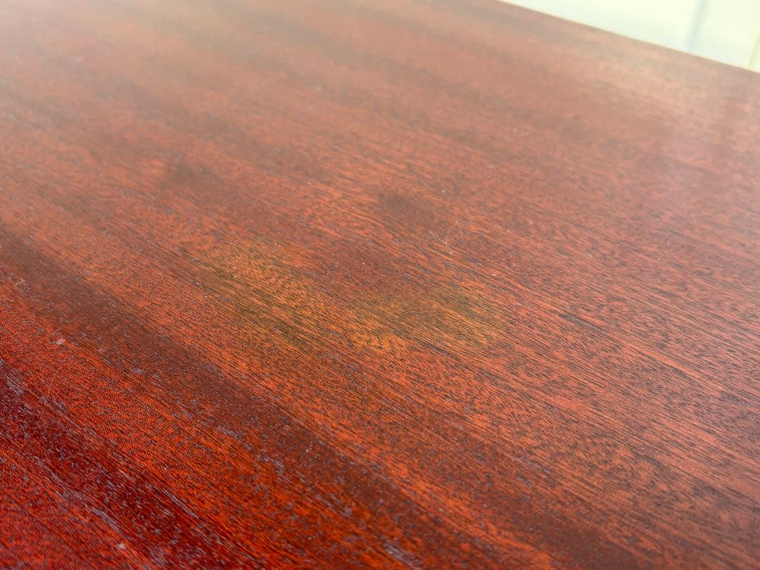 クラシック 猫脚チェスト 4段 木製 マホガニー調 引出し収納 アンティーク調