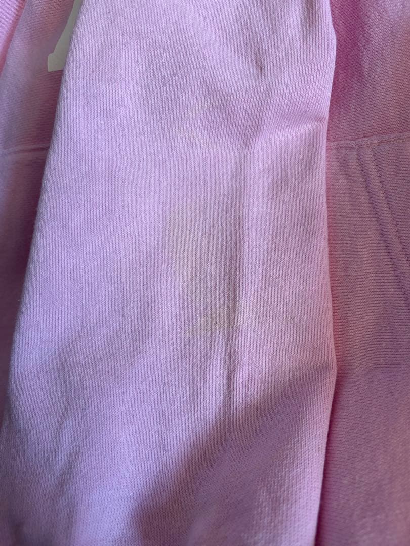 A BATHING APE ピンク パーカー　APEE