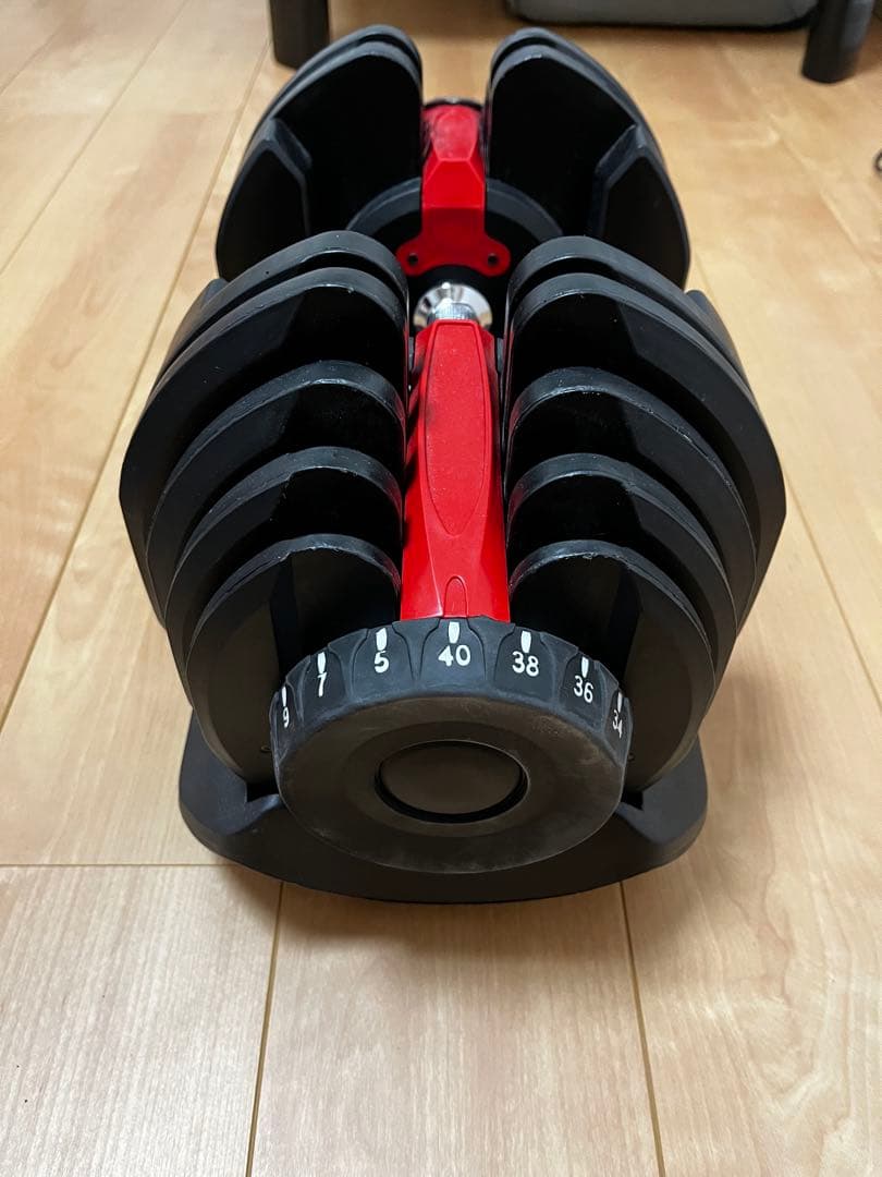 可変式ダンベル 最大40kg ①