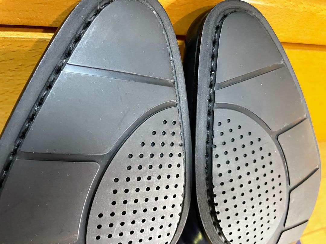 新品最終値下リーガルシューズダブルモンクストラップ靴本革スクラッチタフレザー26