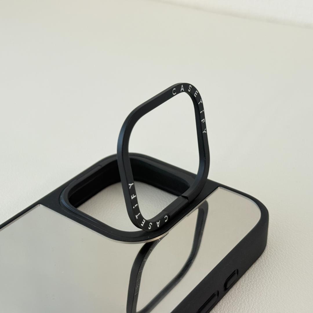 【iPhone 16 Pro用】CASETiFY ミラー リングスタンド