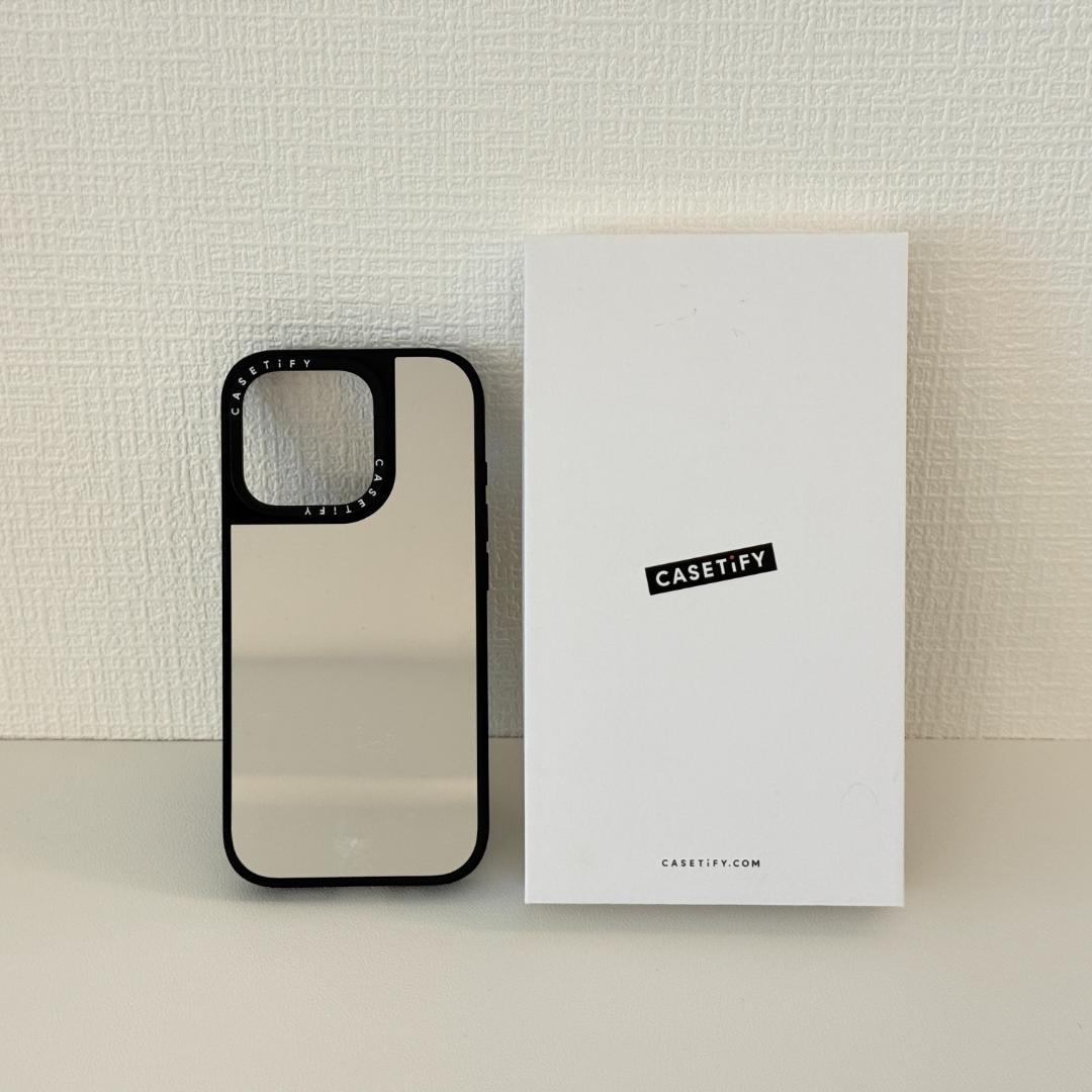 【iPhone 16 Pro用】CASETiFY ミラー リングスタンド