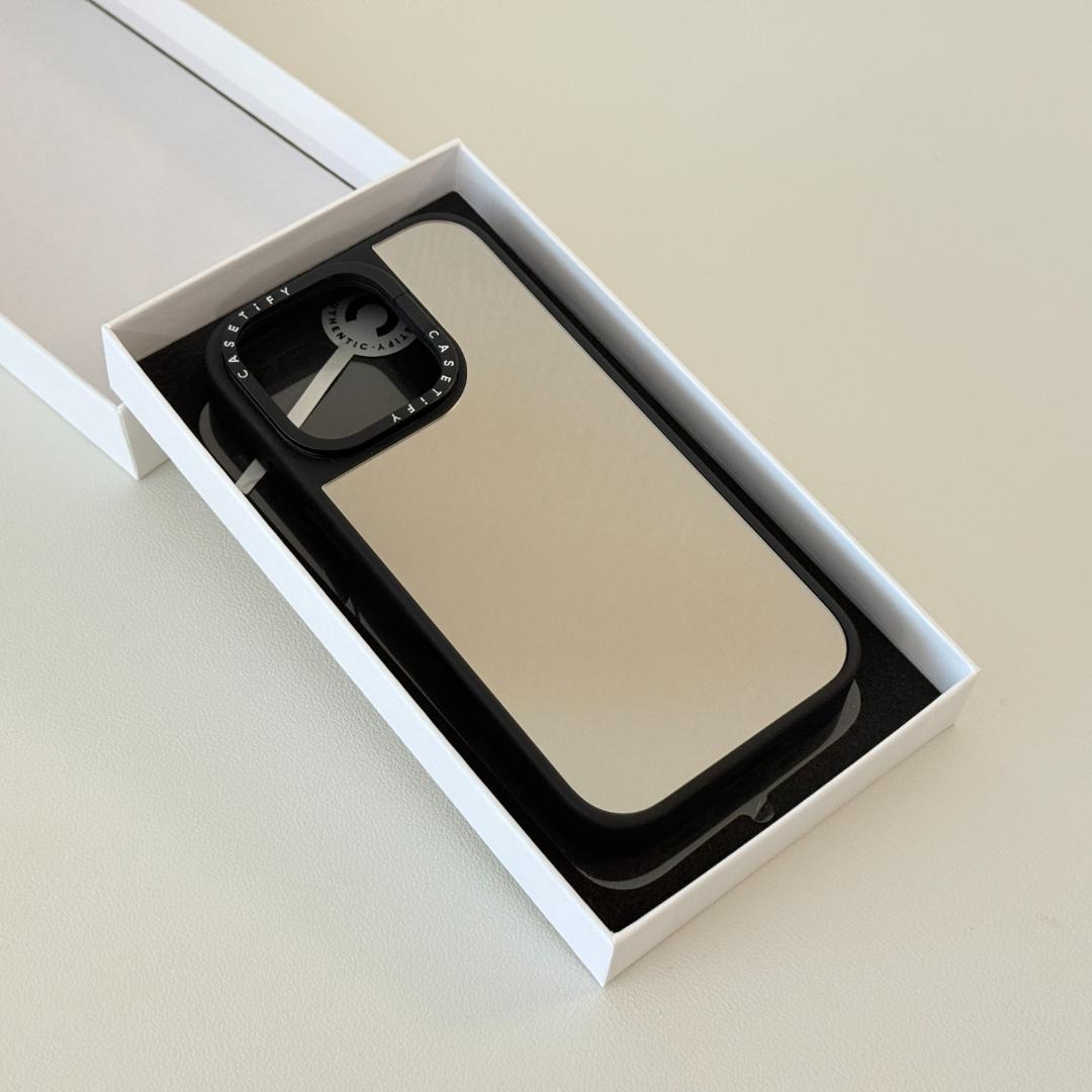 【iPhone 16 Pro用】CASETiFY ミラー リングスタンド