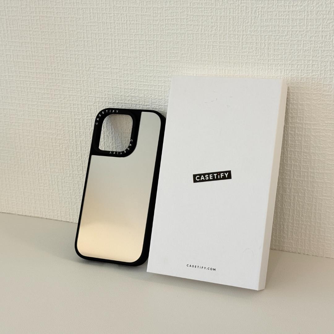 【iPhone 16 Pro用】CASETiFY ミラー リングスタンド