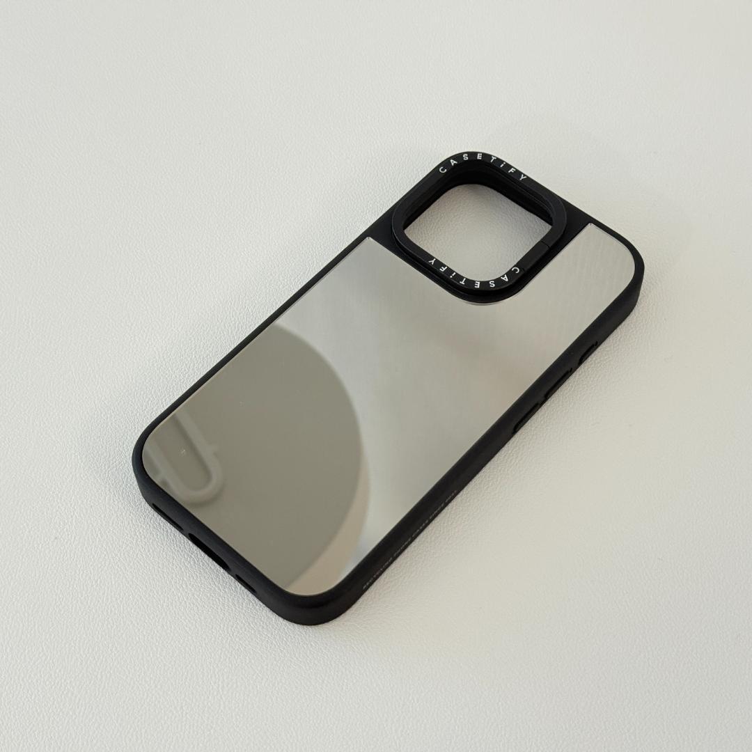 【iPhone 16 Pro用】CASETiFY ミラー リングスタンド
