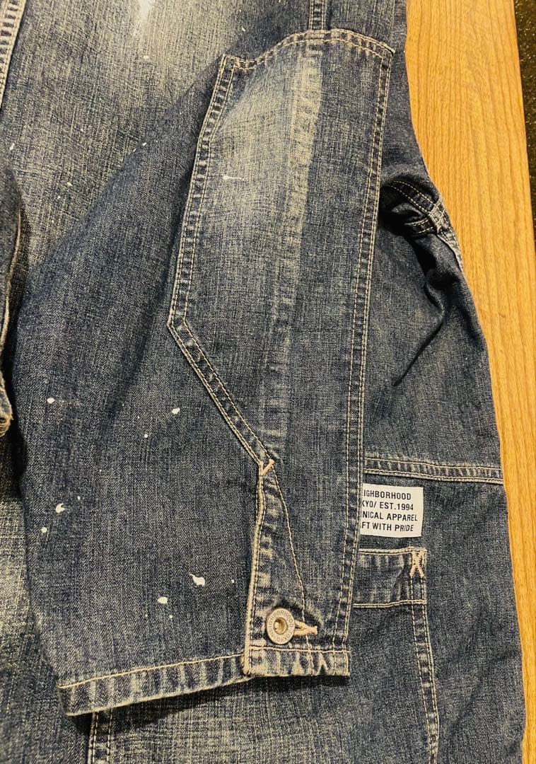 ジャケット・アウター NEIGHBORHOOD Savage Denim Dealer Coat L