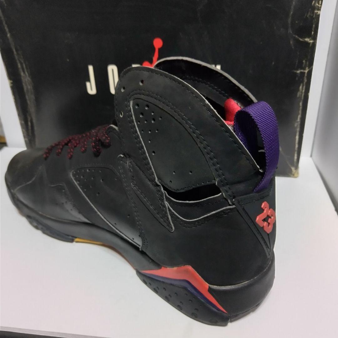 【AJ 7 オリジナル】1992年製 AIR JODAN Ⅶ 黒/赤 29cm