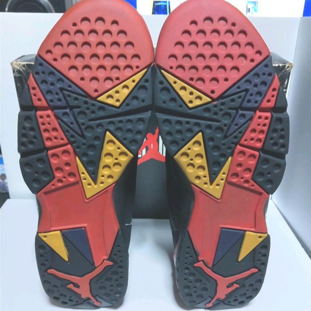 【AJ 7 オリジナル】1992年製 AIR JODAN Ⅶ 黒/赤 29cm