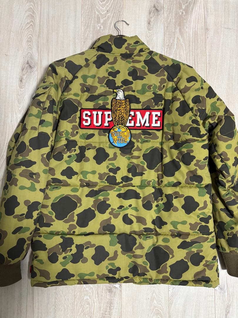 SUPREME 迷彩柄 ミリタリージャケット　Mサイズ