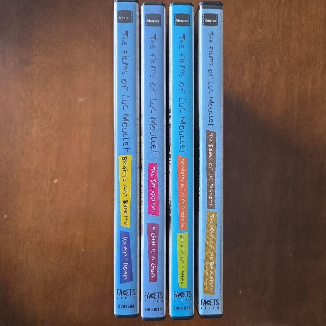 廃盤 リュック・ムレ DVD-BOX Luc Moullet