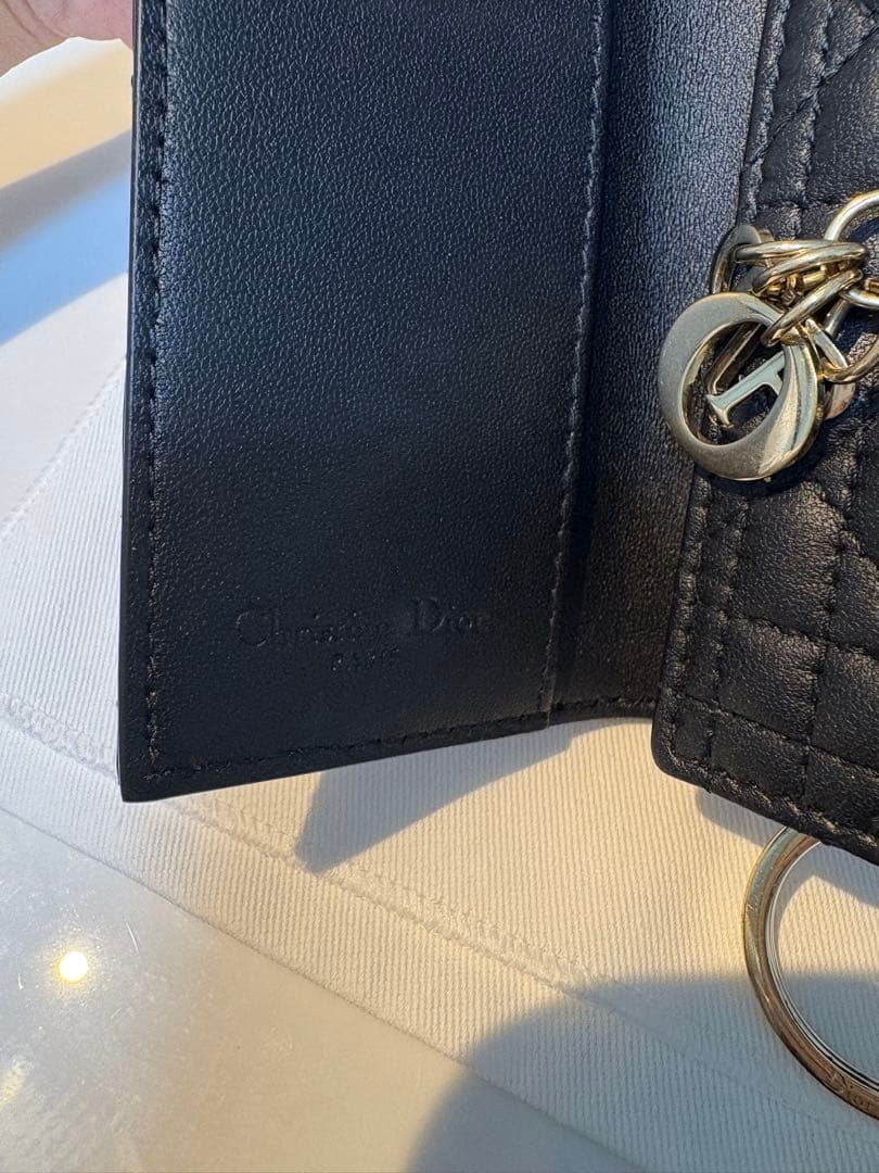 Dior ブラック LADY DIOR キーケース