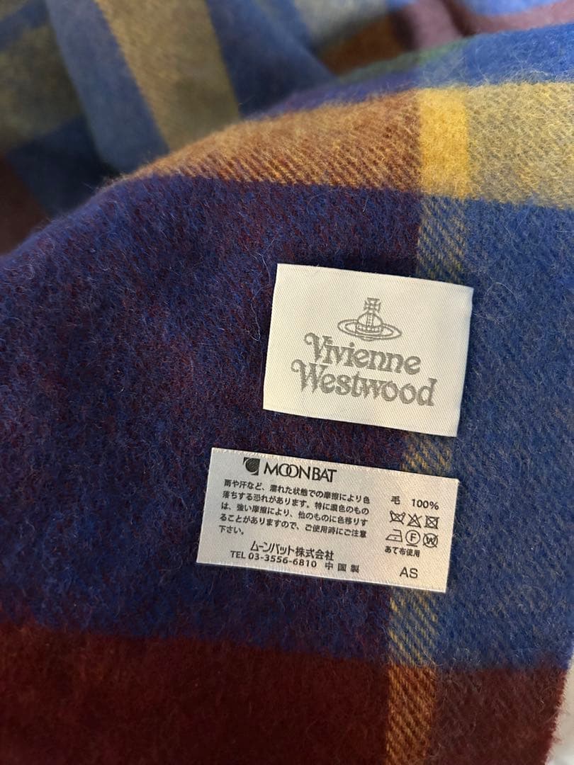 Vivienne Westwood ウールケープストール　マフラー