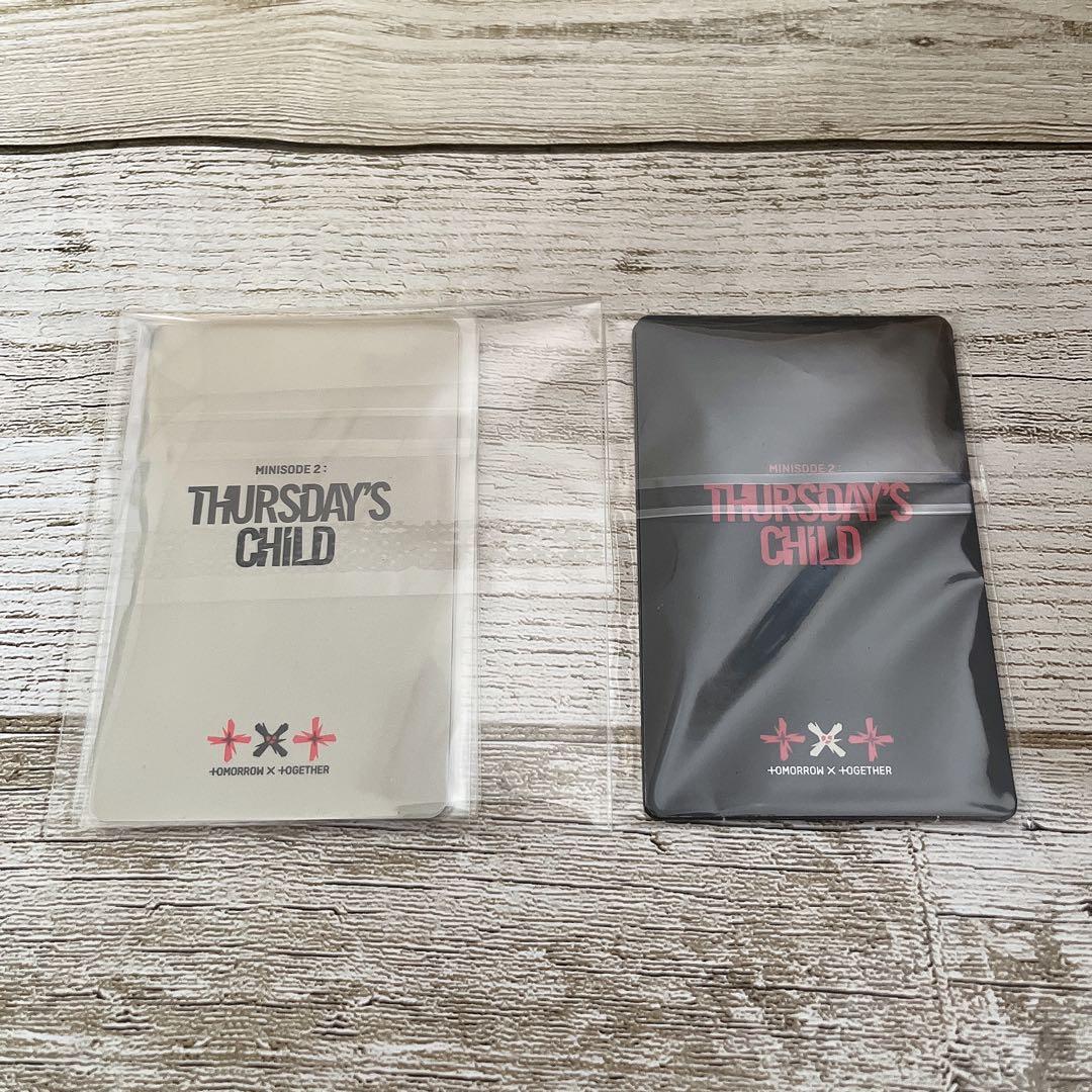 TXT thursday's child ユニバ weverse 特典 トレカ