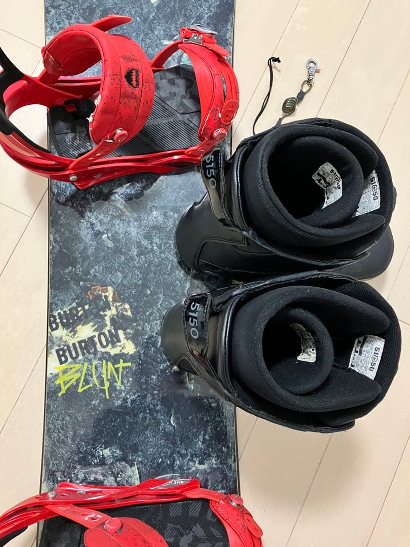 バートン　BURTON 158cm スノーボード3点セット　大阪手渡可能！