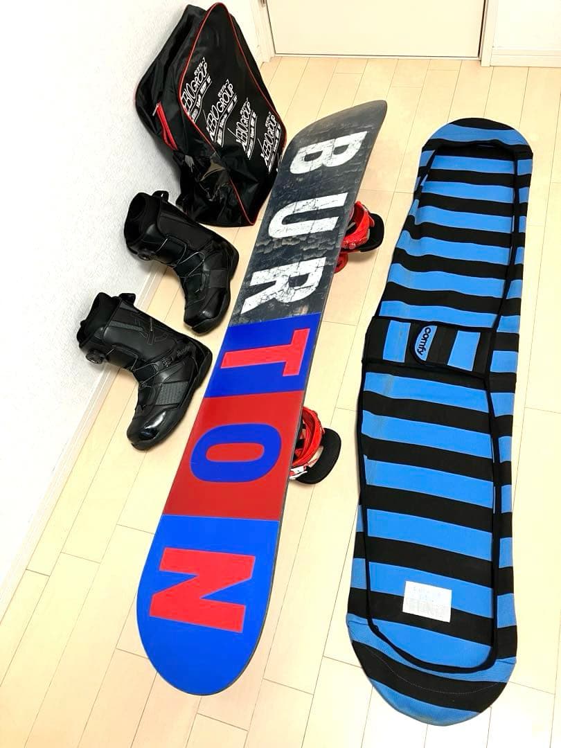 バートン　BURTON 158cm スノーボード3点セット　大阪手渡可能！