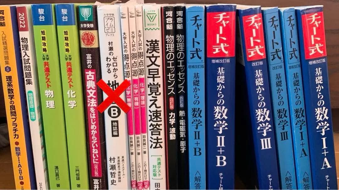 参考書まとめ（一部欠品）値段交渉受け付けます。