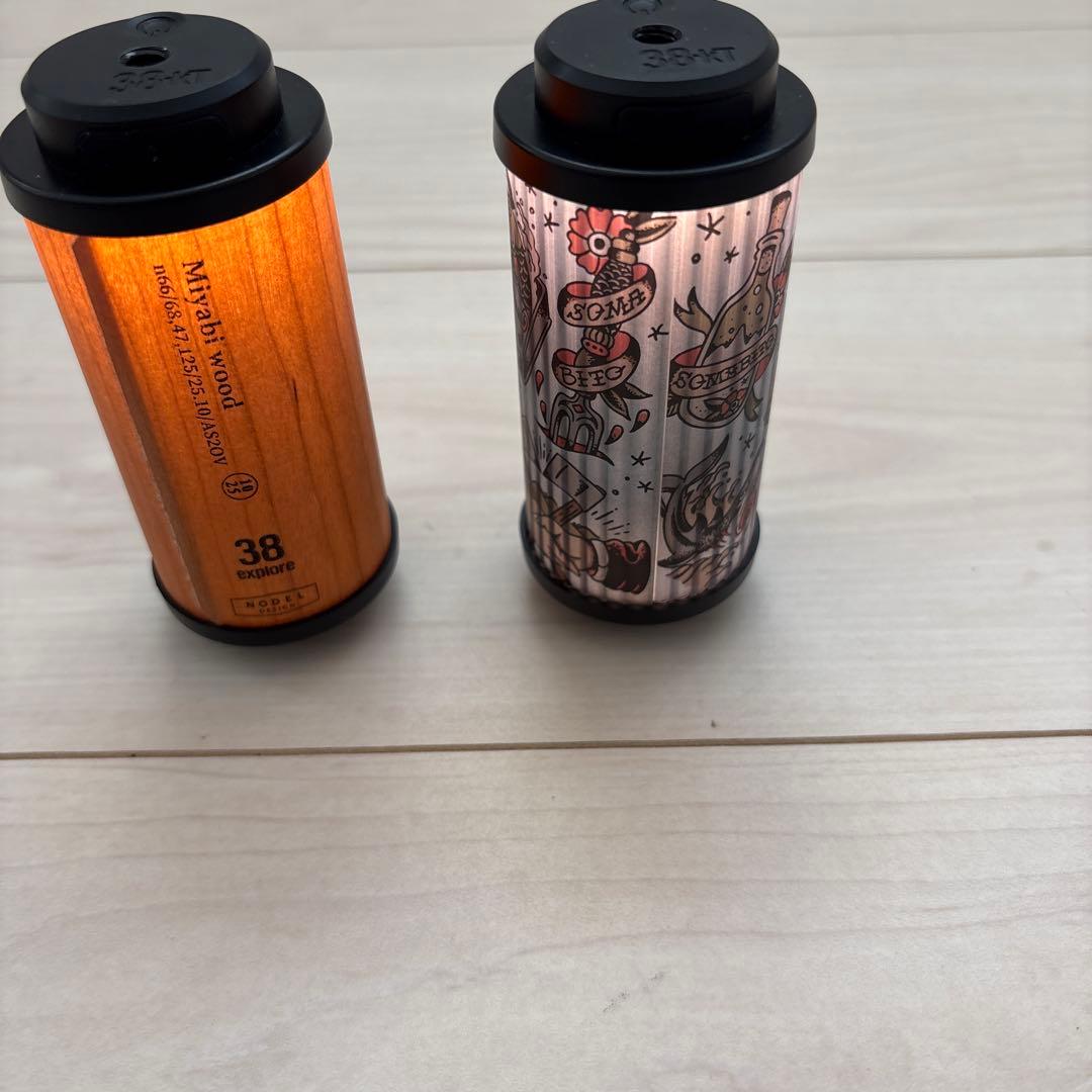 NODEL × 38explore × AS2OV 38灯 wood ソマビト