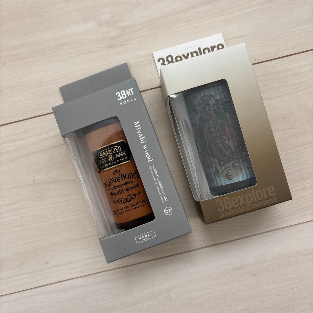 NODEL × 38explore × AS2OV 38灯 wood ソマビト