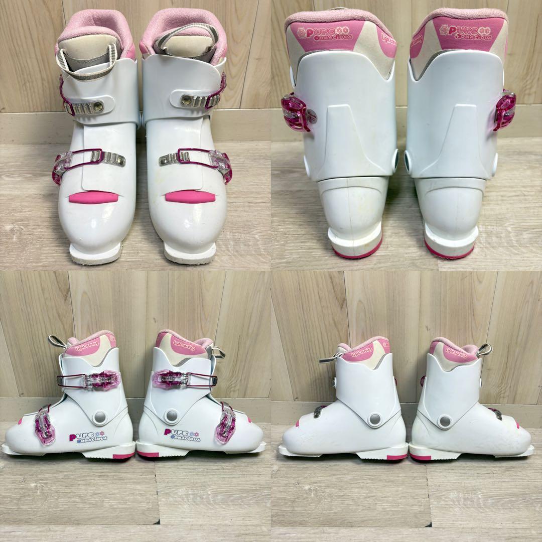 【キッズスキー】ピュアコンシャス　スキーセット 130cm 24.0cm