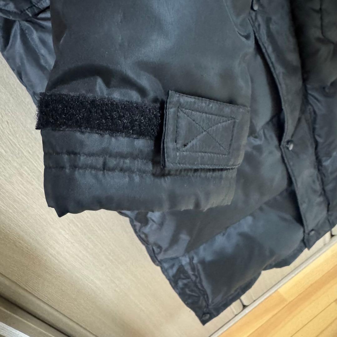 ミズノ ベンチコート Mサイズ/ブラック/ダウンコート/刺繍ロゴ