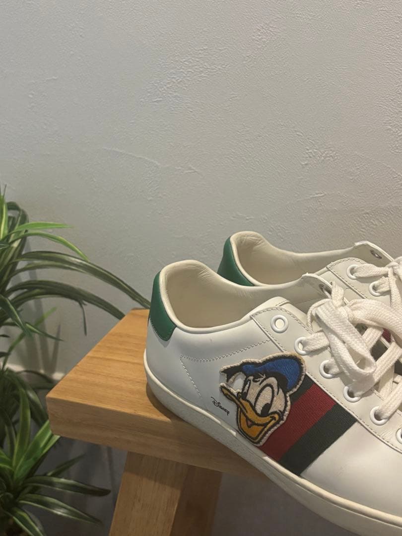 値下げしました！gucci スニーカー37ハーフ