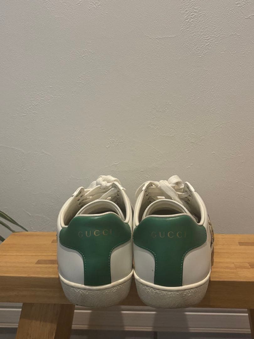 値下げしました！gucci スニーカー37ハーフ
