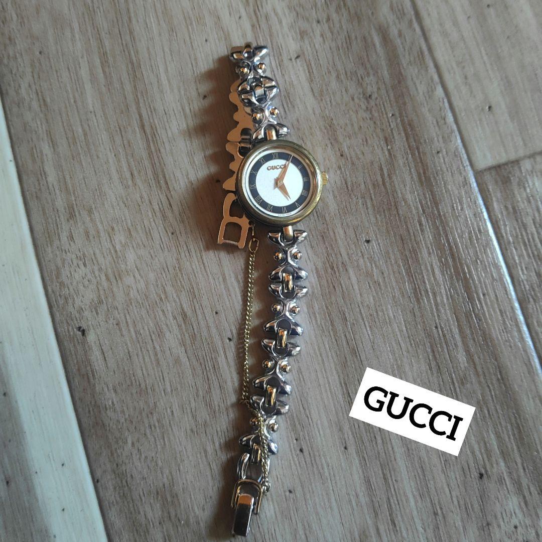 HERMES　 長財布 黒 、GUCCI　レディース　腕時計【ジャンクセット】