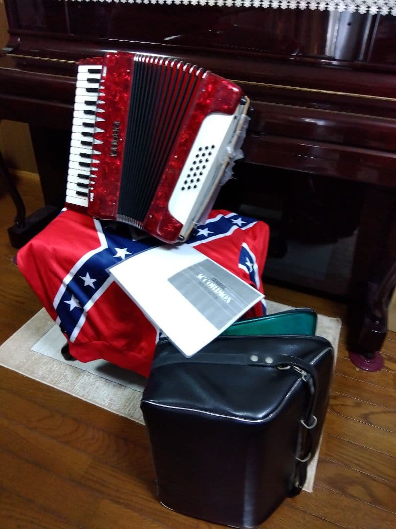 （美品即演奏可）YAMAHA アコーディオン YA-21 【信頼の日本製】