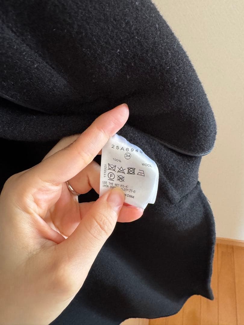 le ciel bleu/ルシェルブルー/フードダブルフェイスコート/34